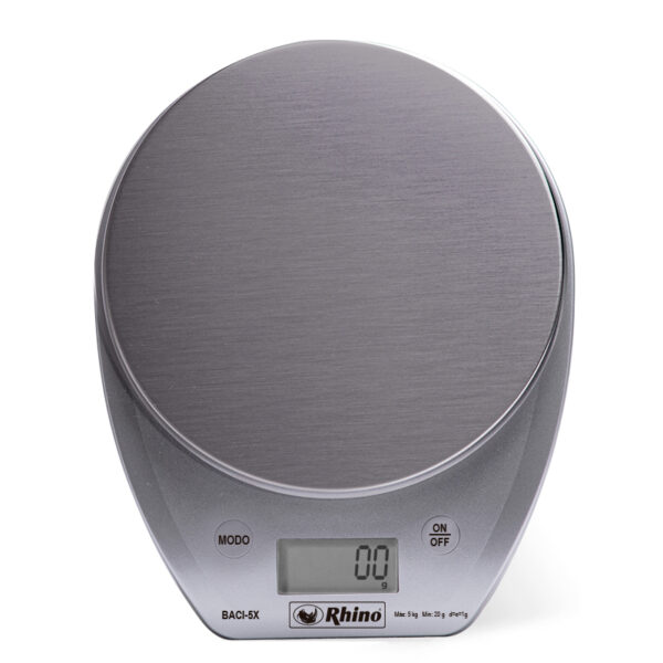 Báscula de Cocina 5 kg Acero Inoxidable Rhino - Imagen 2
