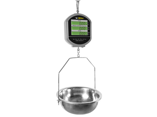 Báscula Electrónica Colgante Multifunciones 40 kg Rhino