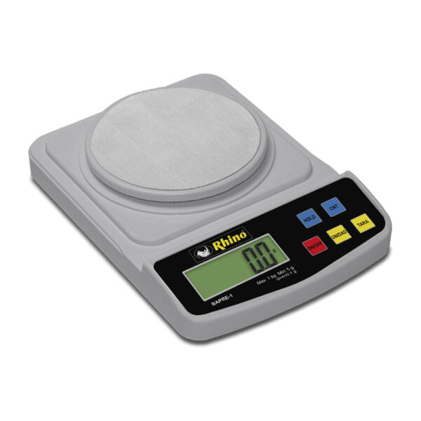 Báscula Electrónica de Precisión 1 kg Rhino