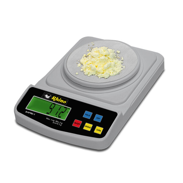 Báscula Electrónica de Precisión 1 kg Rhino - Imagen 2