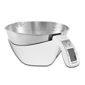 Báscula de Tazón 5 kg Blanco Rhino